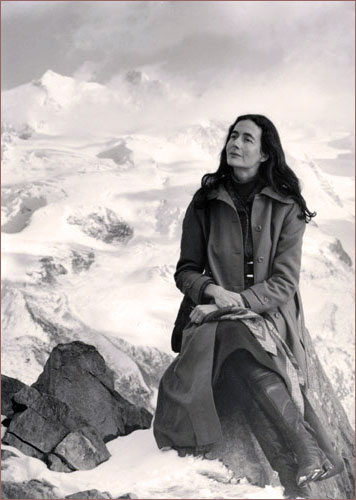photo of Catherine Schuon in the High Alps