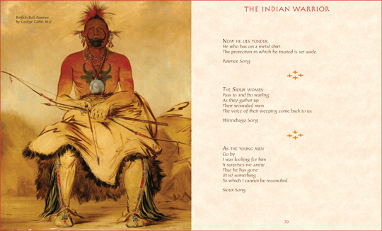 Another sample spread from the book “Spirit of the Indian Warrior”, by Michael Fitzgerald and Joseph Fitzgerald